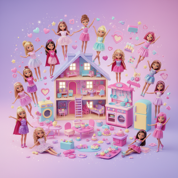 Dolls, Dollhouses & Beauty Play
