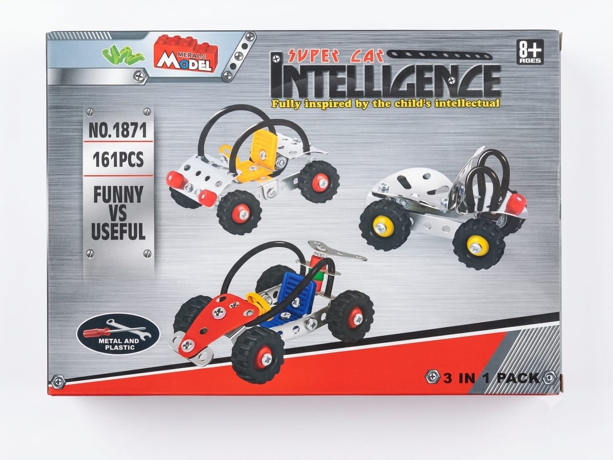 161pcs super car intelligence model 3*1