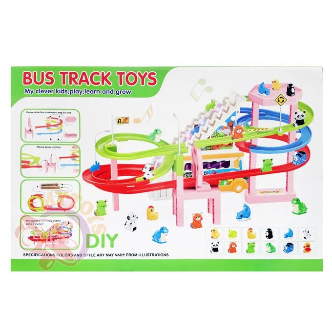 Race track toy with lights and music - a perfect gift for children