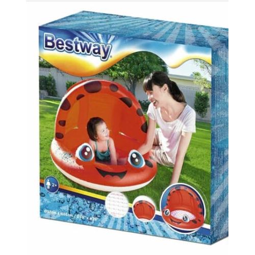 Bestway Ladybug 26l Swimming Pool For Children Color Red B