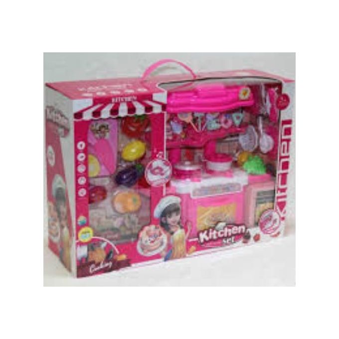 Children's toy kitchen set