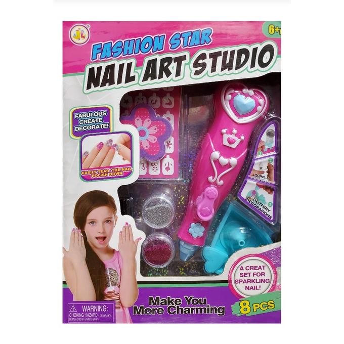Nail Art Studio - Creative Nail Art Kit for Kids