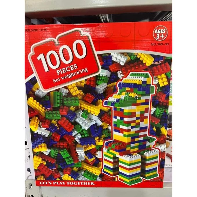 1000-piece educational building block set