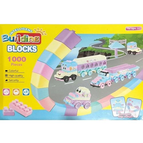 Building Blocks 1000 Pieces, Plastic