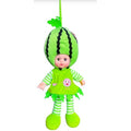 Soft Fruit Head Stuffed Musical Doll Toy For Girls Color