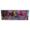 Marvel spiderman Pistol, mask, action figure and bullets