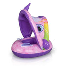 Children's swimming float with sunshade – Unicorn design