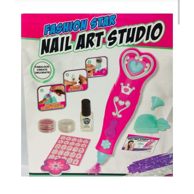 Nail Art Studio - Creative Nail Art Kit for Kids