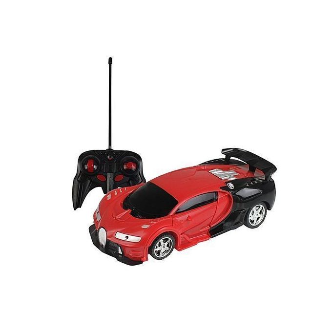 Transforming Remote Control Robot Car - Red/Black