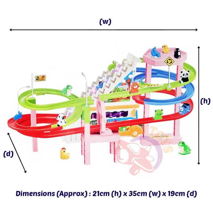 Race track toy with lights and music - a perfect gift for children