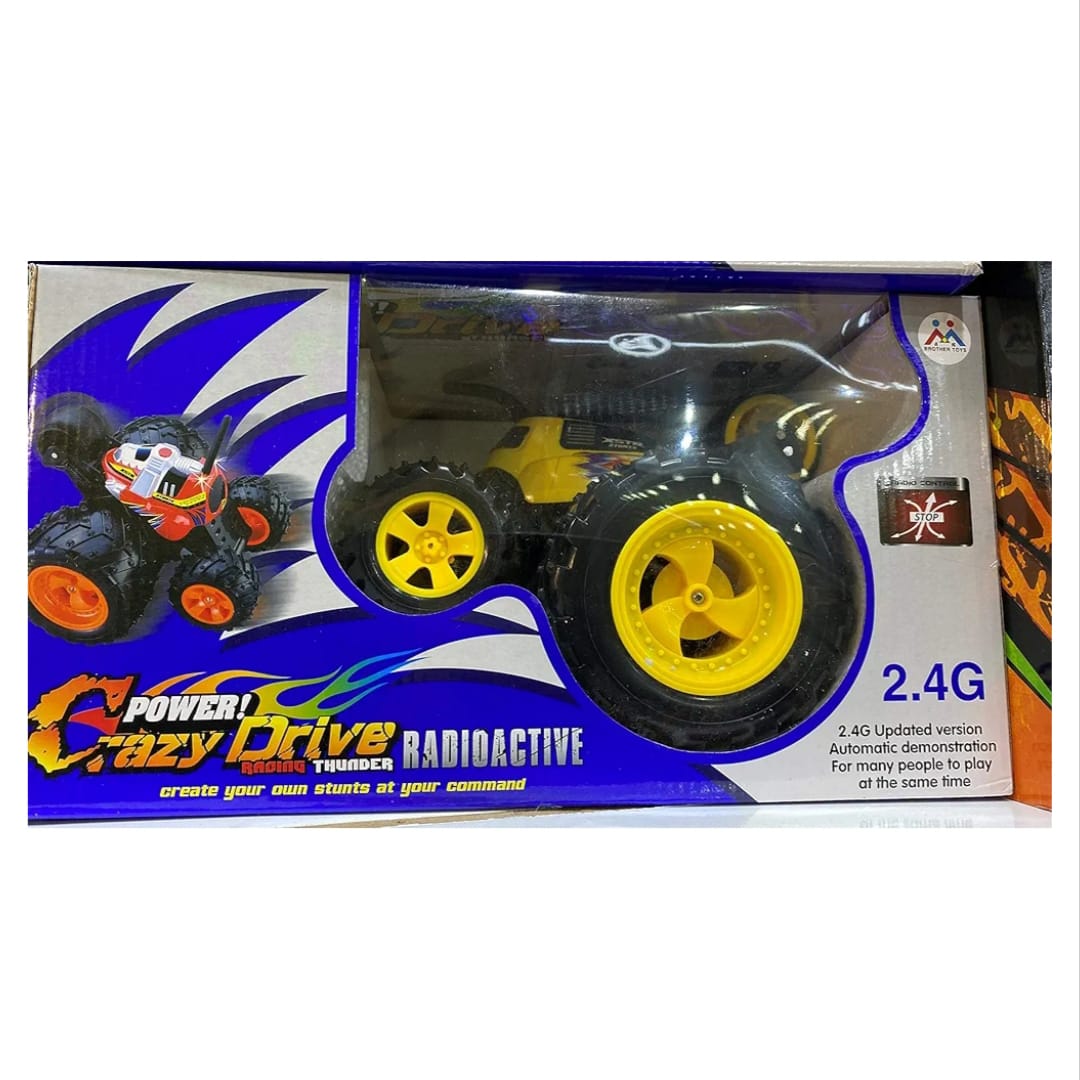 Power Crazy Drive Thunder Radioactive 2.4G Updated Version | BT-L-8239 (Yellow
