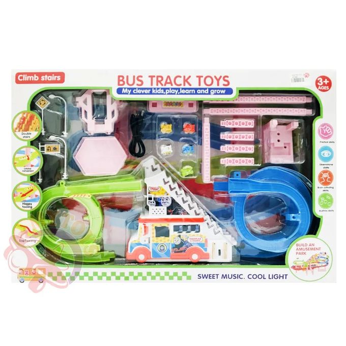 Race track toy with lights and music - a perfect gift for children