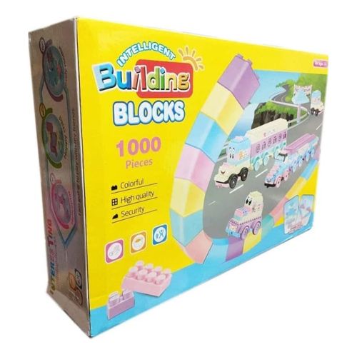 Building Blocks 1000 Pieces, Plastic