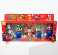 5 Pieces Large Size Super Mario Bros Action Figure Toy