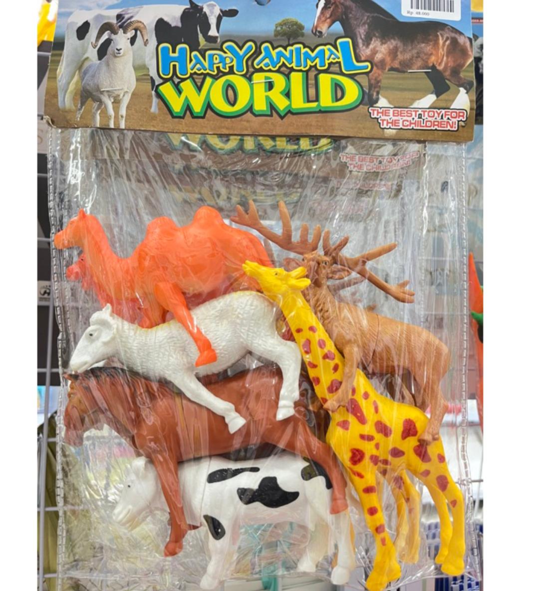 Animal World Wildlife Figures Set