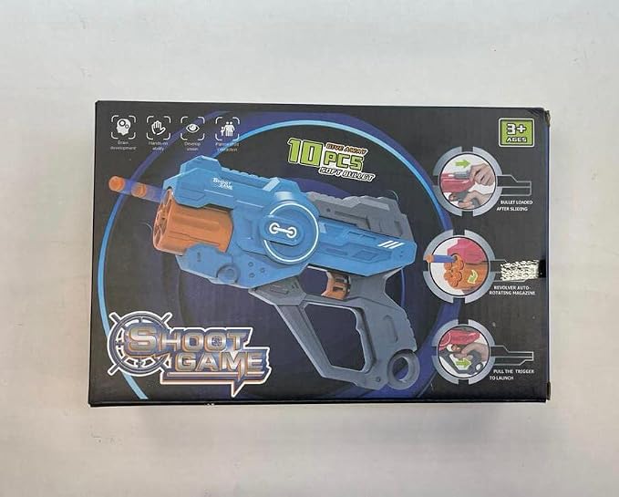 Foam pullet gun, 10 pieces