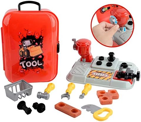 Plastic workshop 25pcs backpack suitcase