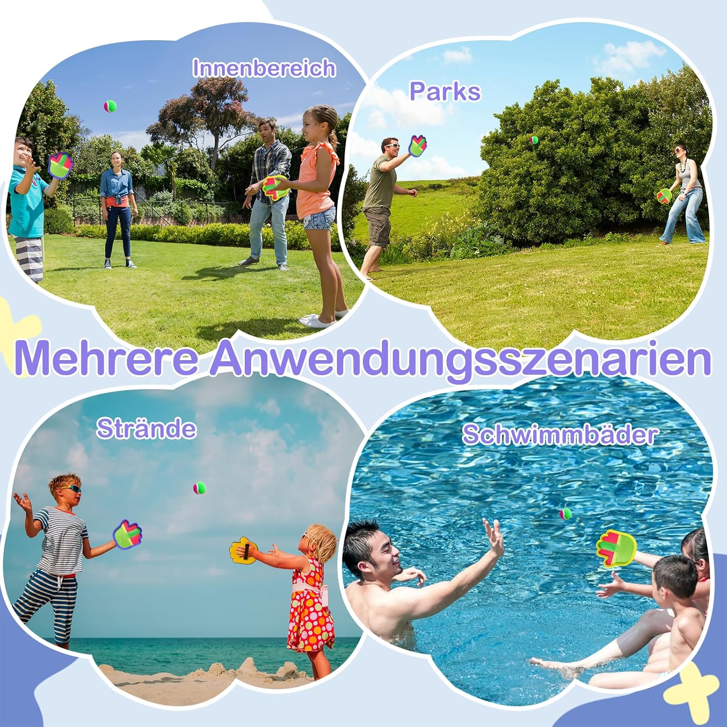 Throwing catch Ball Game for Children