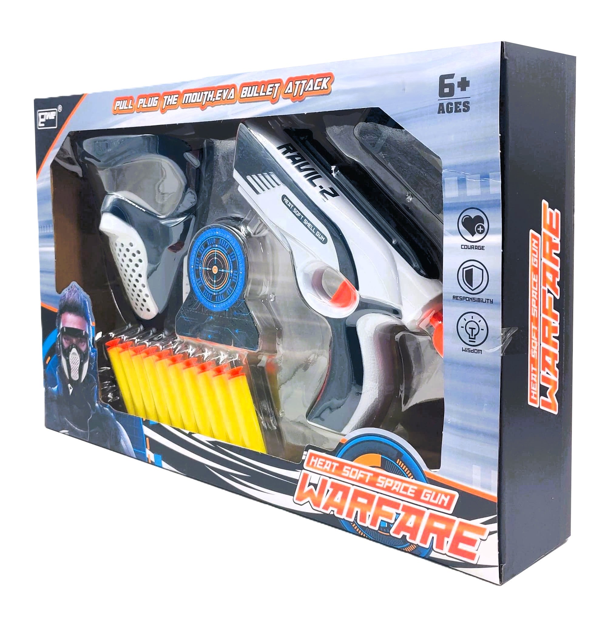 Soft Space Gun Warfare Battle Set