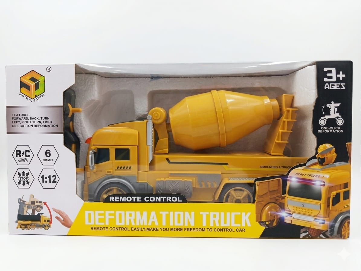 Transformer yellow truck