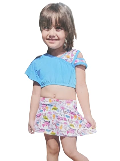 Mayo girls' two-piece set