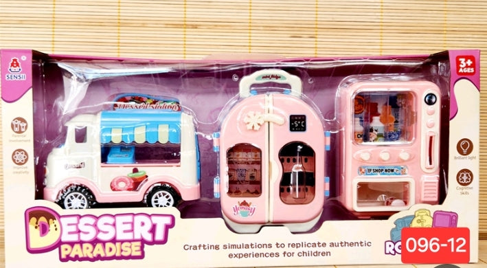 Donut  vending game, plastic, multi-colored