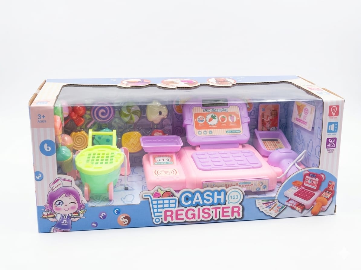 Cash Register with Accessories