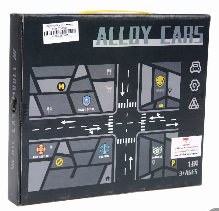 1:64 Scale Die Cast Cars Set - (14 Pieces)