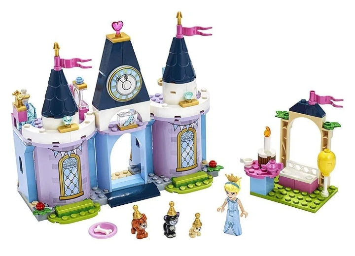 LEGO | Disney Cinderella’s Castle Celebration 43178 Creative Building Kit (168 Pieces)