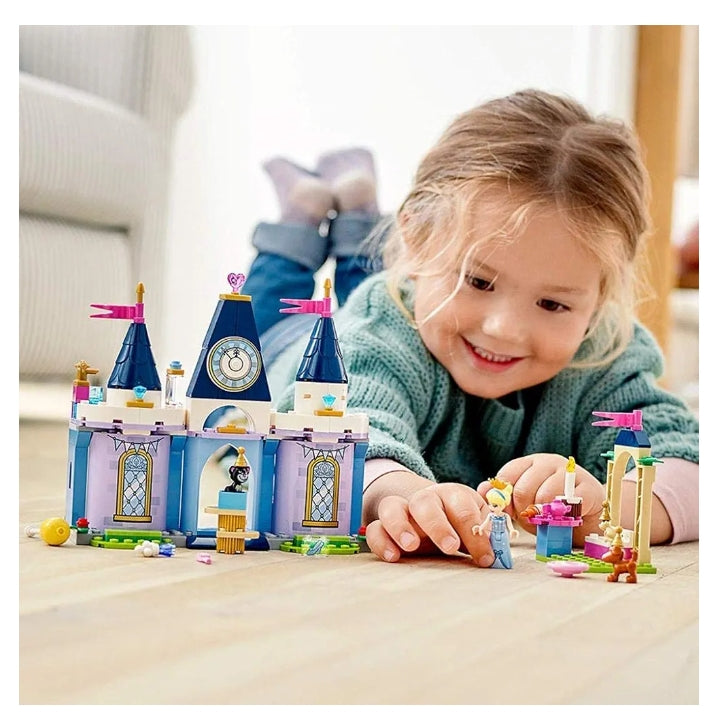 LEGO | Disney Cinderella’s Castle Celebration 43178 Creative Building Kit (168 Pieces)