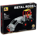 Metal Bulldozer Puzzle Toy - 137 Pieces - X633-2