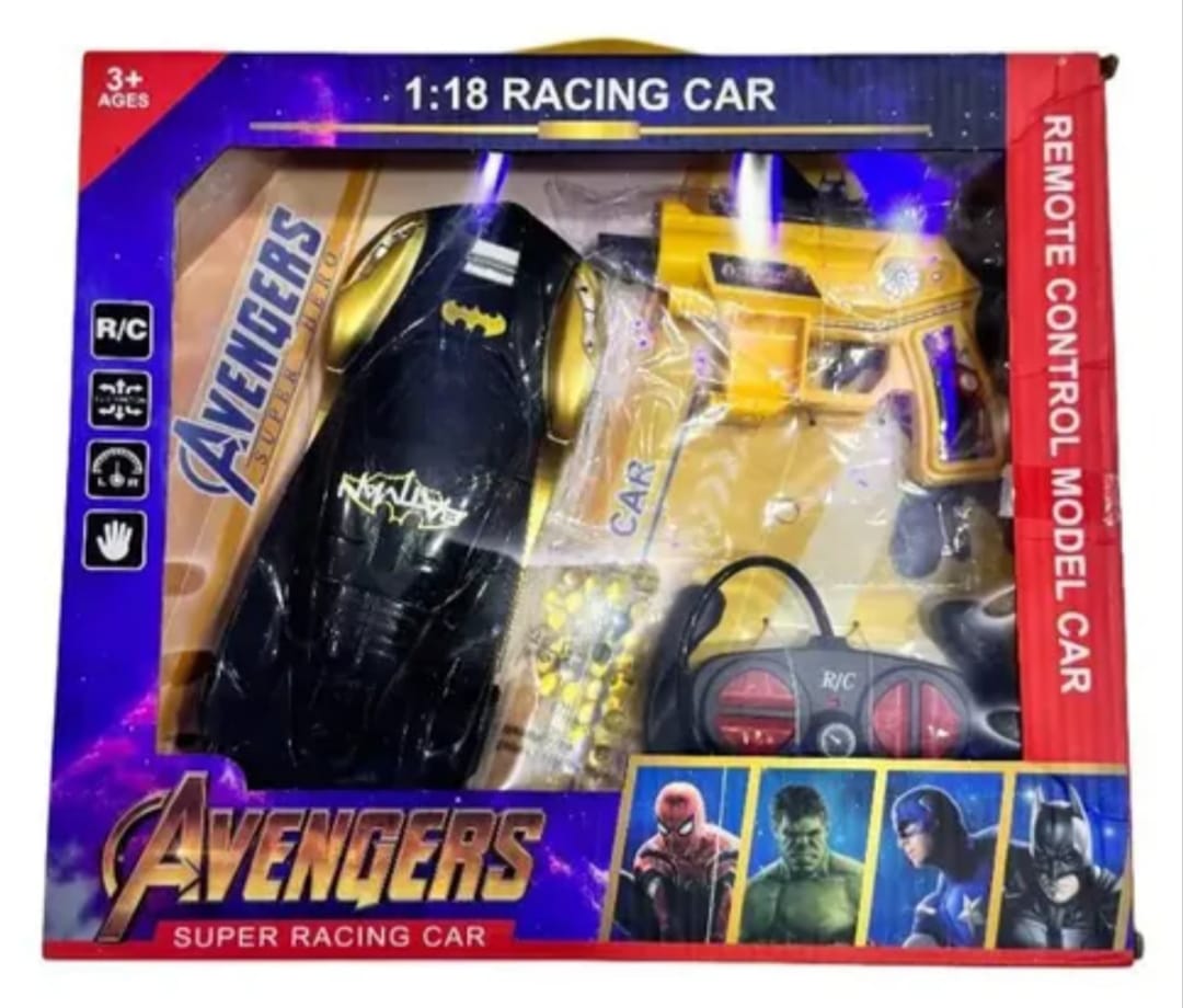 Avengers Batman Remote Control Racing Car