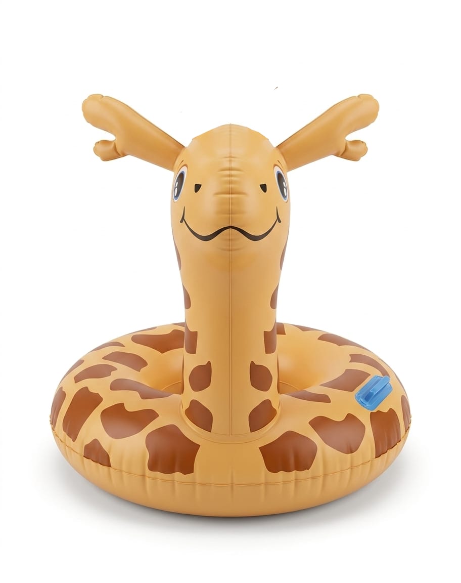Giraffe Baby Pool Float, Inflatable Water Float