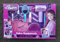 Hairdressing tool set with hair dryer brush and more for girls