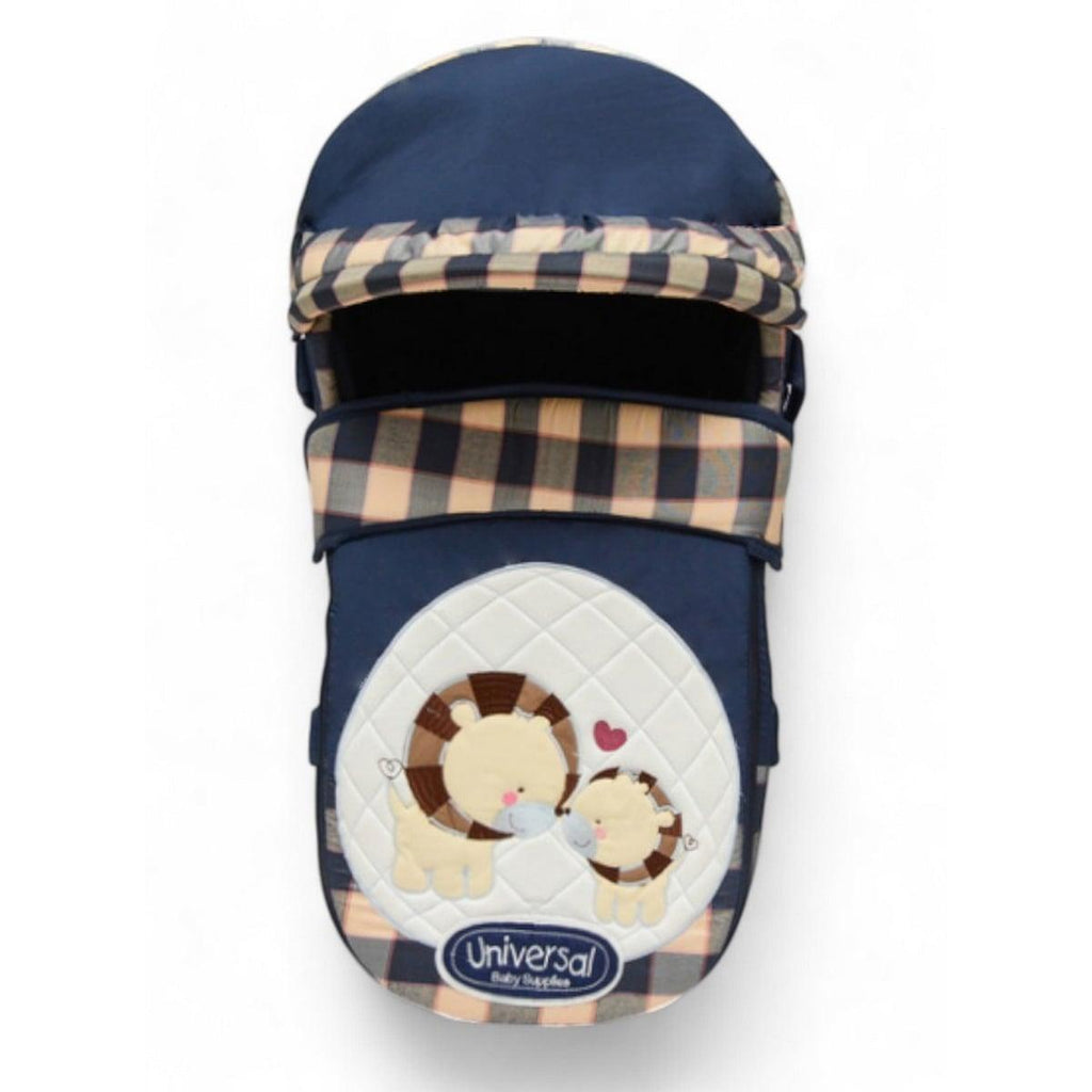 Portable Baby Crib - Polyester Blend - Multicolor
