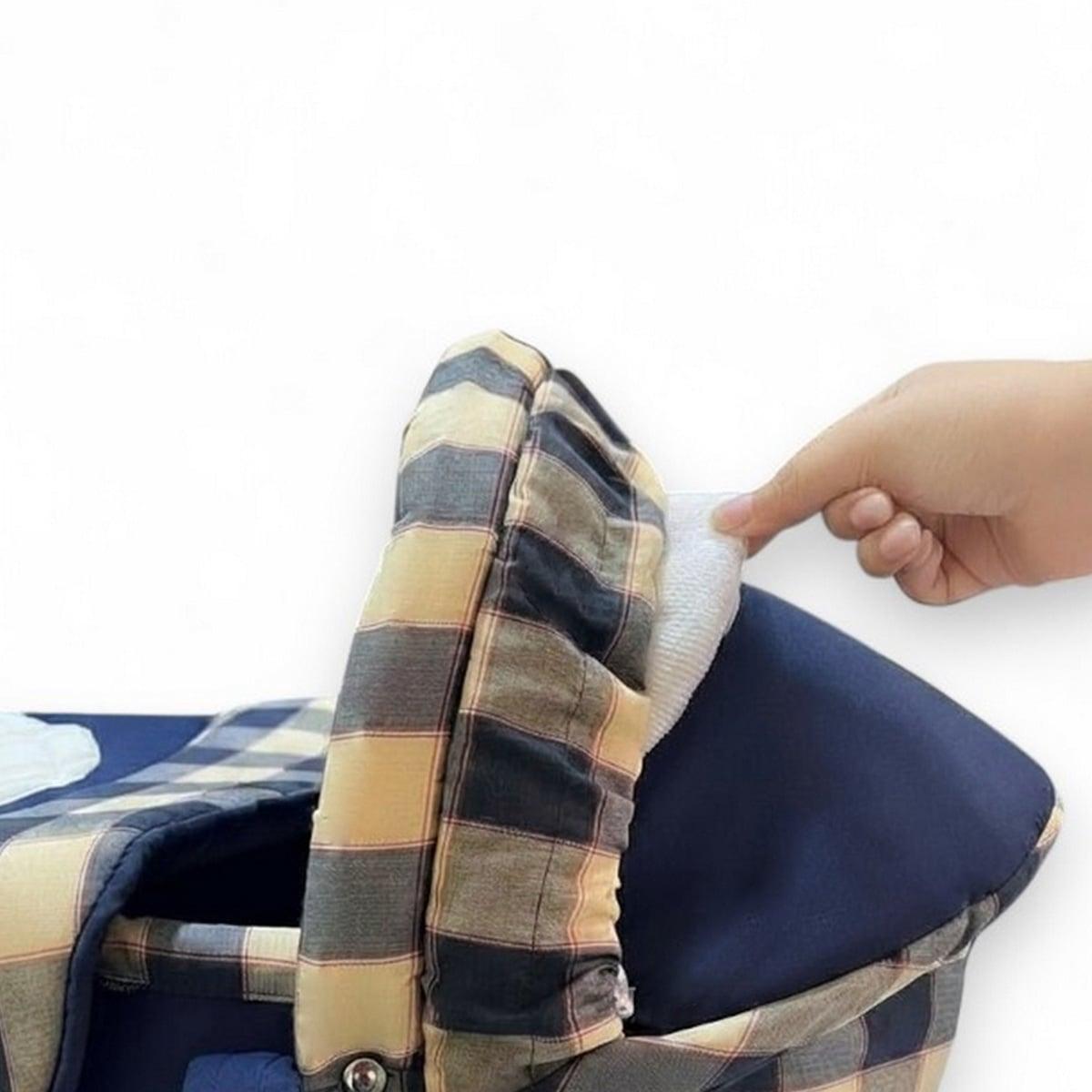 Portable Baby Crib - Polyester Blend - Multicolor