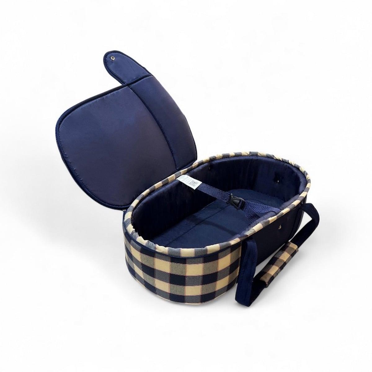 Portable Baby Crib - Polyester Blend - Multicolor
